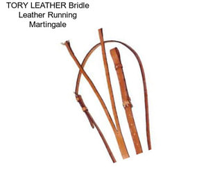 TORY LEATHER Bridle Leather Running Martingale