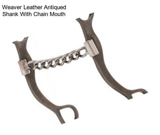 Weaver Leather Antiqued Shank With Chain Mouth