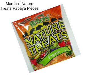 Marshall Nature Treats Papaya Pieces