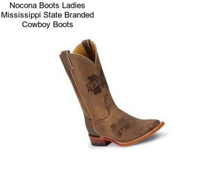 Nocona Boots Ladies Mississippi State Branded Cowboy Boots