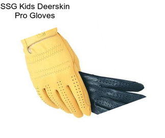 SSG Kids Deerskin Pro Gloves