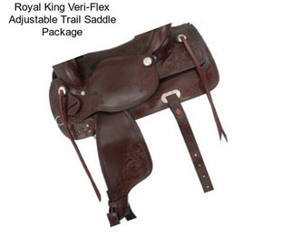 Royal King Veri-Flex Adjustable Trail Saddle Package