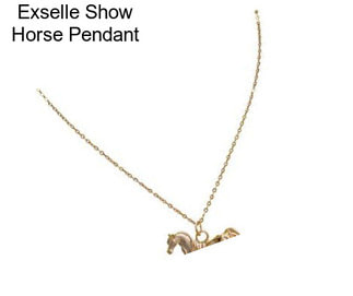 Exselle Show Horse Pendant
