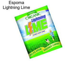 Espoma Lightning Lime