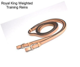 Royal King Weighted Training Reins