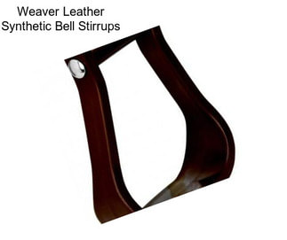 Weaver Leather Synthetic Bell Stirrups