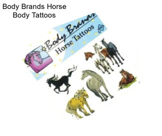 Body Brands Horse Body Tattoos