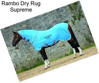 Rambo Dry Rug Supreme