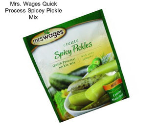 Mrs. Wages Quick Process Spicey Pickle Mix