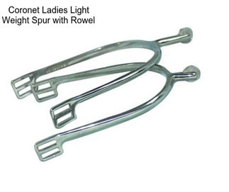 Coronet Ladies Light Weight Spur with Rowel