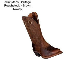 Ariat Mens Heritage Roughstock - Brown Rowdy