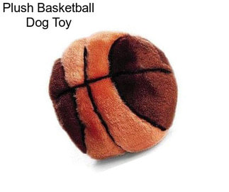 Plush Basketball Dog Toy