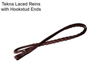 Tekna Laced Reins with Hookstud Ends