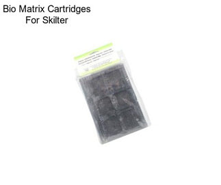 Bio Matrix Cartridges For Skilter