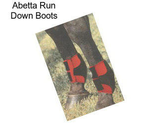 Abetta Run Down Boots