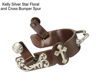 Kelly Silver Star Floral and Cross Bumper Spur