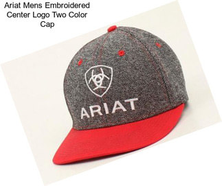 Ariat Mens Embroidered Center Logo Two Color Cap