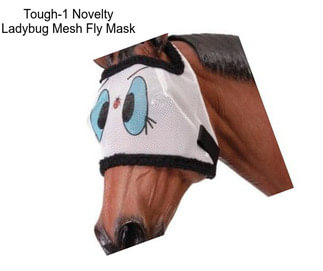 Tough-1 Novelty Ladybug Mesh Fly Mask