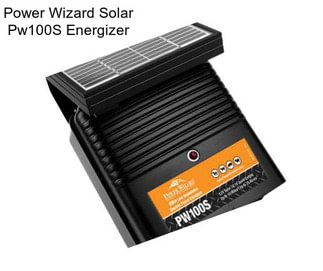 Power Wizard Solar Pw100S Energizer