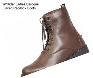 TuffRider Ladies Baroque Laced Paddock Boots