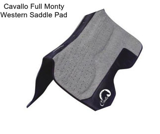 Cavallo Full Monty Western Saddle Pad