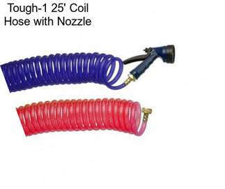 Tough-1 25\' Coil Hose with Nozzle