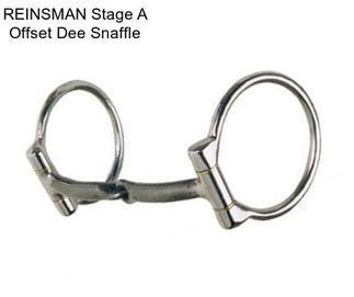 REINSMAN Stage A Offset Dee Snaffle