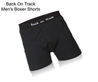 Back On Track Men\'s Boxer Shorts