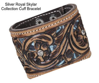 Silver Royal Skylar Collection Cuff Bracelet