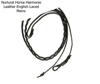 Nurtural Horse Harmonie Leather English Laced Reins