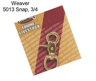 Weaver 5013 Snap, 3/4\