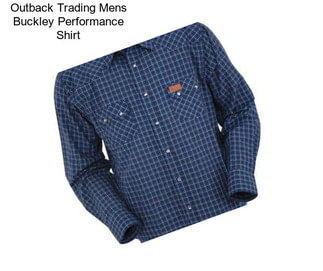 Outback Trading Mens Buckley Performance Shirt