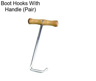 Boot Hooks With Handle (Pair)