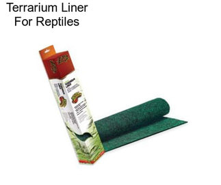 Terrarium Liner For Reptiles