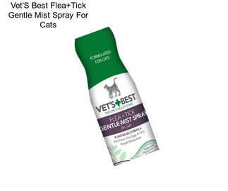 Vet\'S Best Flea+Tick Gentle Mist Spray For Cats