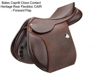 Bates Caprilli Close Contact Heritage Rear Flexibloc CAIR - Forward Flap