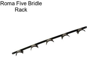 Roma Five Bridle Rack