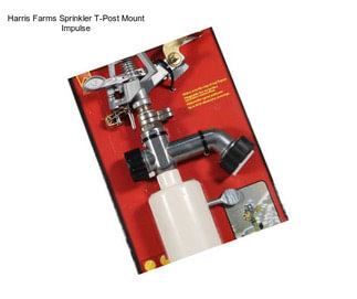 Harris Farms Sprinkler T-Post Mount Impulse