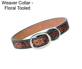 Weaver Collar - Floral Tooled