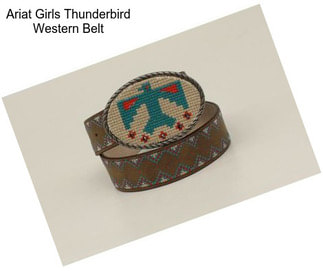 Ariat Girls Thunderbird Western Belt