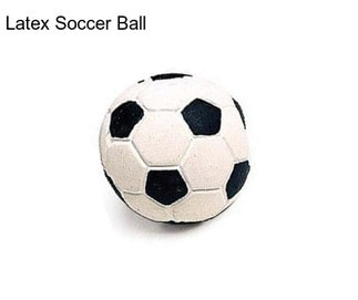 Latex Soccer Ball