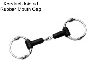 Korsteel Jointed Rubber Mouth Gag