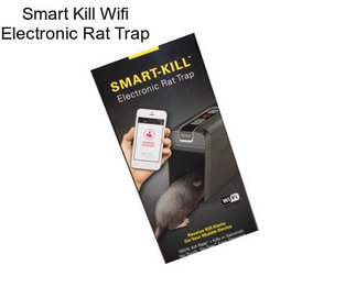 Smart Kill Wifi Electronic Rat Trap