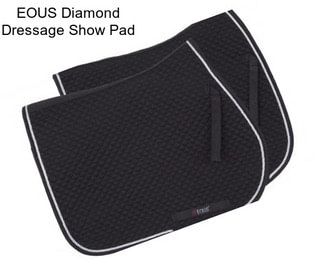 EOUS Diamond Dressage Show Pad