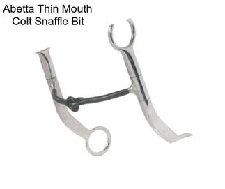 Abetta Thin Mouth Colt Snaffle Bit