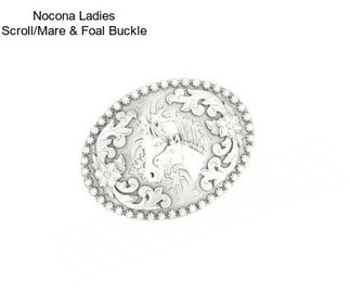 Nocona Ladies Scroll/Mare & Foal Buckle