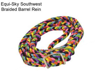 Equi-Sky Southwest Braided Barrel Rein