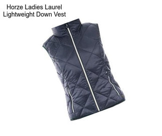 Horze Ladies Laurel Lightweight Down Vest