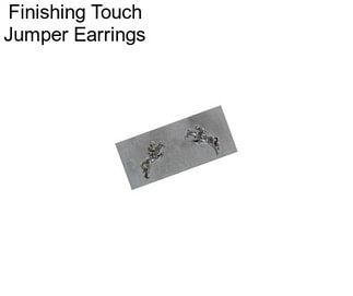 Finishing Touch Jumper Earrings