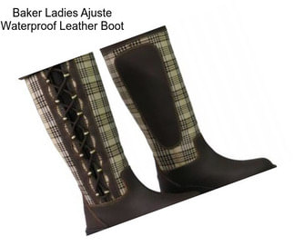 Baker Ladies Ajuste Waterproof Leather Boot
